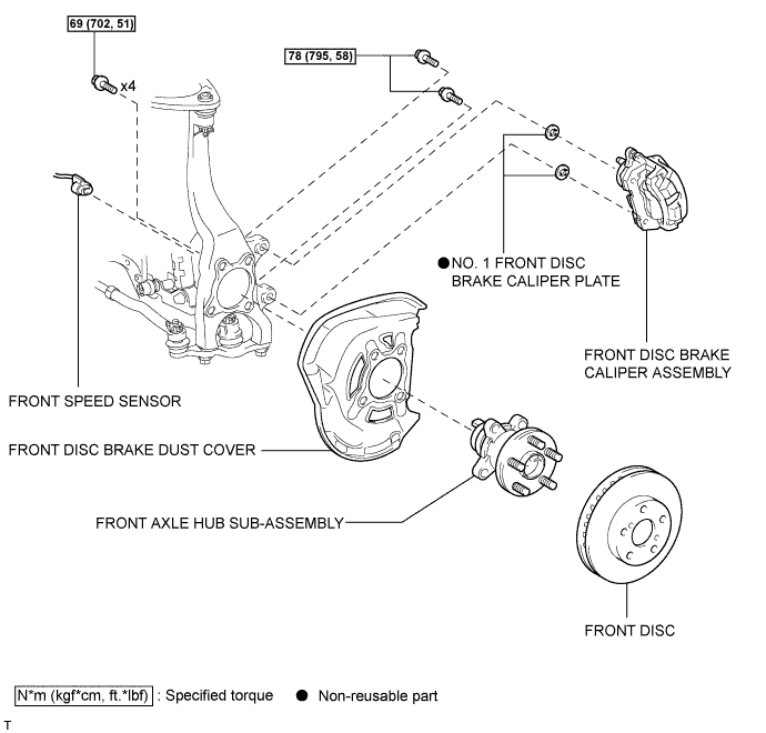 Lexus Is250, Is220D. Gse20 Ale20.Axle.Axle System.Front Axle Hub  Components