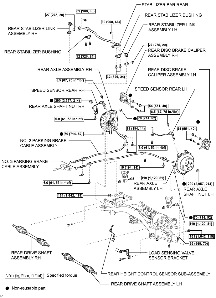 Lexus Is250, Is220D. Gse20 Ale20.Differential.Differential System.Rear Differential Carrier  Components