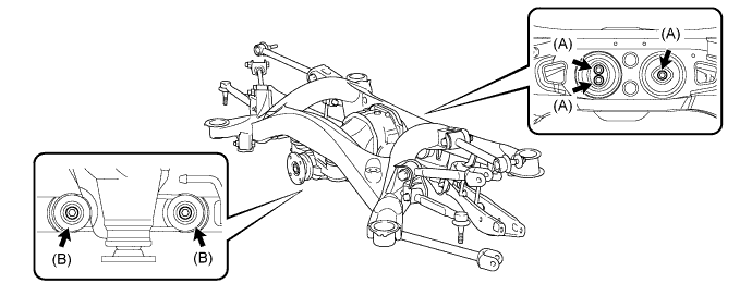 Lexus Is250, Is220D. Gse20 Ale20.Differential.Differential System.Rear Differential Carrier  Removal
