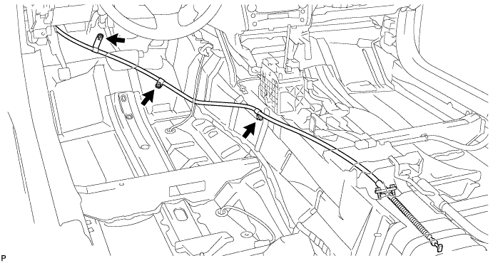 Lexus Is250, Is220D. Gse20 Ale20.Parking Brake.Parking Brake System.Parking Brake Pedal  Installation