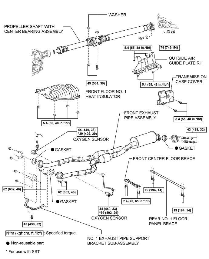 Lexus Is250, Is220D. Gse20 Ale20.A960E Automatic Transmission.Automatic Transmission System.Torque Converter And Drive Plate  Components
