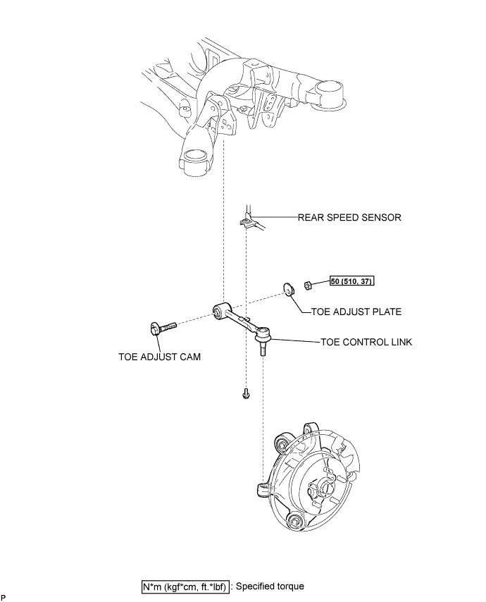 Lexus Is250, Is220D. Gse20 Ale20.Suspension.Suspension System.Toe Control Link  Components