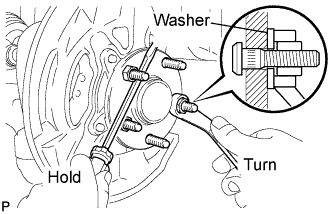 Lexus Is250, Is220D. Gse20 Ale20.Axle.Axle System.Front Axle Hub Bolt  Replacement
