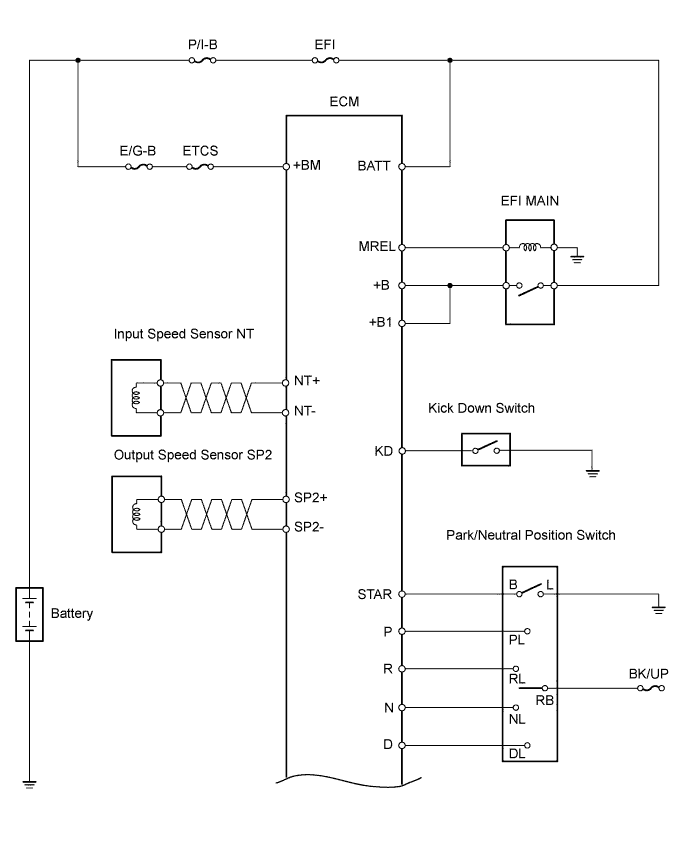 Lexus Is250, Is220D. Gse20 Ale20.A960E Automatic Transmission.Automatic Transmission System.Automatic Transmission System System Diagram