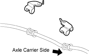 Lexus Is250, Is220D. Gse20 Ale20.Parking Brake.Parking Brake System.Parking Brake Cable  Removal