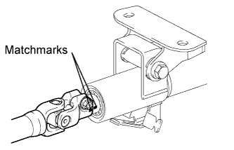 Lexus Is250, Is220D. Gse20 Ale20.Steering Column.Steering System.Steering Column Assembly (For Manual Tilt)  Installation