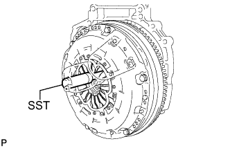 Lexus Is250, Is220D. Gse20 Ale20.Clutch.Clutch System.Clutch Unit (For 2Ad-Fhv)  Installation