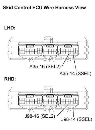 Lexus Is250, Is220D. Gse20 Ale20.Brake Control.Vehicle Stability Control System (W/ Vdim).
Dtc
  C1305/21  Solenoid Identification Circuit