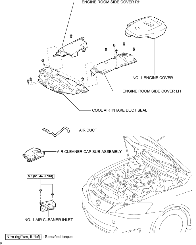 Lexus Is250, Is220D. Gse20 Ale20.Brake.Brake System.Vacuum Pump (For 2Ad-Fhv)  Components