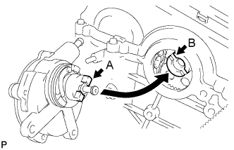 Lexus Is250, Is220D. Gse20 Ale20.Brake.Brake System.Vacuum Pump (For 2Ad-Fhv)  Installation