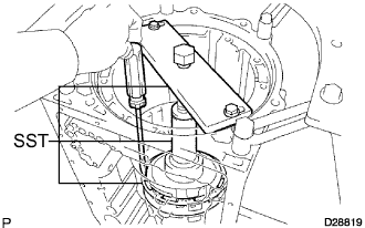 Lexus Is250, Is220D. Gse20 Ale20.A960E Automatic Transmission.Automatic Transmission System.Automatic Transmission Unit  Reassembly