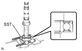 Lexus Is250, Is220D. Gse20 Ale20.Ra62 Manual Transmission.Manual Transmission System.Input Shaft  Reassembly