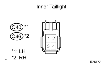 Lexus Is250, Is220D. Gse20 Ale20.Lighting.Lighting System.Lighting System  Taillight Circuit