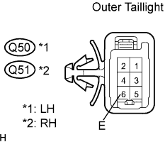 Lexus Is250, Is220D. Gse20 Ale20.Lighting.Lighting System.Lighting System  Taillight Circuit