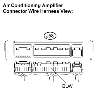 Lexus Is250, Is220D. Gse20 Ale20.Air Conditioning.Air Conditioning System.Air Conditioning System  Blower Motor Circuit