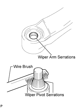 Lexus Is250, Is220D. Gse20 Ale20.Wiper And Washer.Wiper And Washer System.Front Washer Motor  Installation