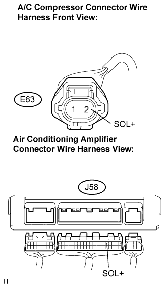 Lexus Is250, Is220D. Gse20 Ale20.Air Conditioning.Air Conditioning System.
Dtc
  B1451/51  Compressor Solenoid Circuit