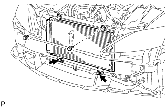 Lexus Is250, Is220D. Gse20 Ale20.Air Conditioning.Air Conditioning System.Condenser  Removal