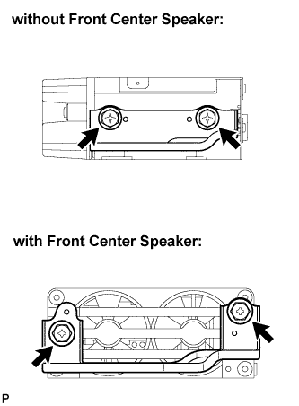 Lexus Is250, Is220D. Gse20 Ale20.Audio Visual.Audio And Visual System.Stereo Component Amplifier  Removal