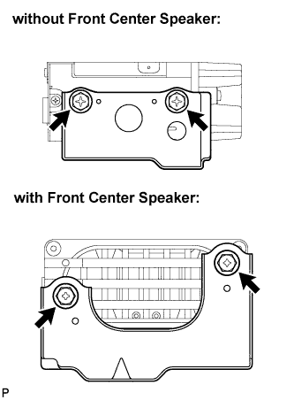 Lexus Is250, Is220D. Gse20 Ale20.Audio Visual.Audio And Visual System.Stereo Component Amplifier  Removal