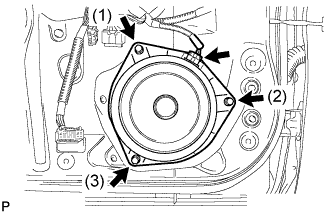 Lexus Is250, Is220D. Gse20 Ale20.Audio Visual.Audio And Visual System.Front Side Speaker  Installation
