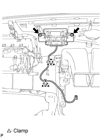 Lexus Is250, Is220D. Gse20 Ale20.Navigation.Navigation System.Navigation Antenna  Removal