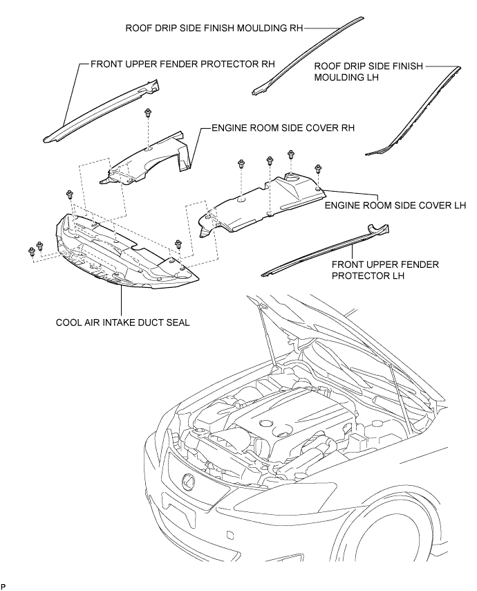 Lexus Is250, Is220D. Gse20 Ale20.Air Conditioning.Air Conditioning System.Air Conditioning Unit Components