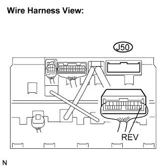 Lexus Is250, Is220D. Gse20 Ale20.Navigation.Navigation System.Navigation System  Reverse Signal Circuit