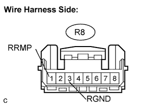 Lexus Is250, Is220D. Gse20 Ale20.Lighting.Lighting System.Rear Room Light Assembly  Inspection