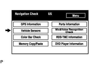 Lexus Is250, Is220D. Gse20 Ale20.Navigation.Navigation System.Navigation System  Navigation Check Mode