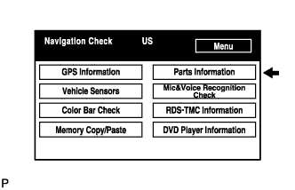 Lexus Is250, Is220D. Gse20 Ale20.Navigation.Navigation System.Navigation System  Navigation Check Mode