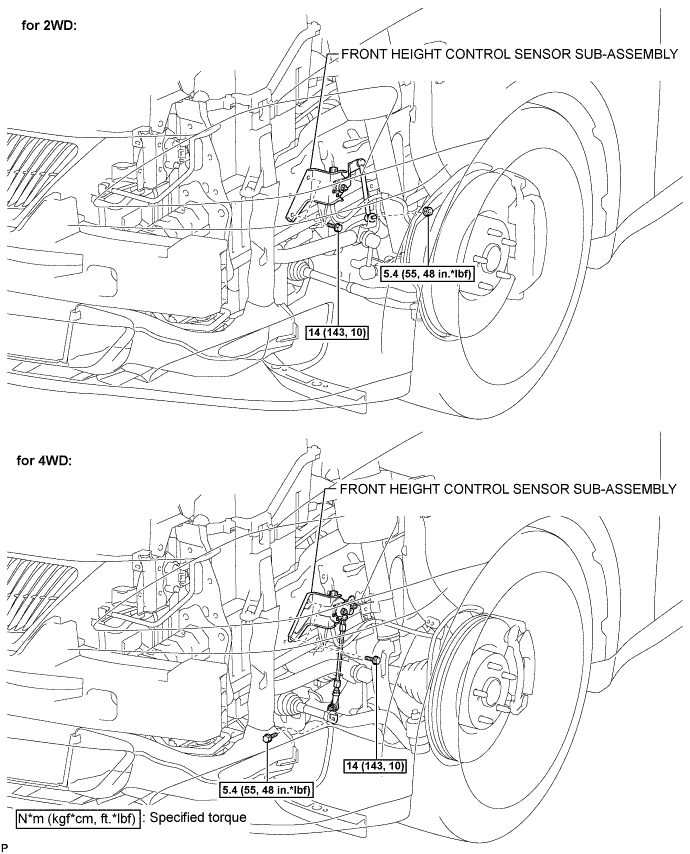 Lexus Is250, Is220D. Gse20 Ale20.Lighting.Lighting System.Height Control Sensor  Components