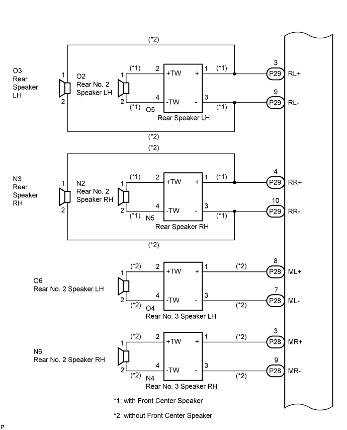 Lexus Is250, Is220D. Gse20 Ale20.Audio Visual.Audio And Visual System.
Dtc
  74-40  Short In Speaker Circuit