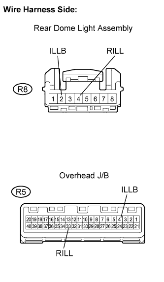 Lexus Is250, Is220D. Gse20 Ale20.Lighting.Lighting System.Lighting System  Interior Light Circuit