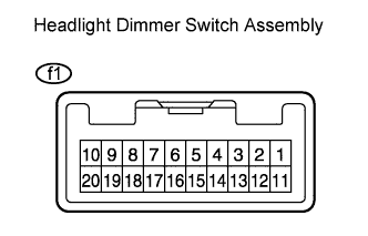 Lexus Is250, Is220D. Gse20 Ale20.Lighting.Lighting System.Lighting System  Light Control Switch Circuit