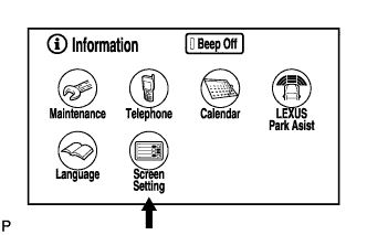 Lexus Is250, Is220D. Gse20 Ale20.Navigation.Navigation System.Navigation System  Screen Flicker Or Color Distortion