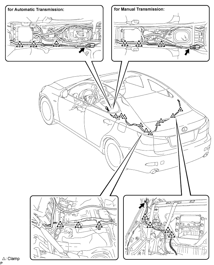 Lexus Is250, Is220D. Gse20 Ale20.Audio Visual.Audio And Visual System.Radio Antenna Cord  Removal