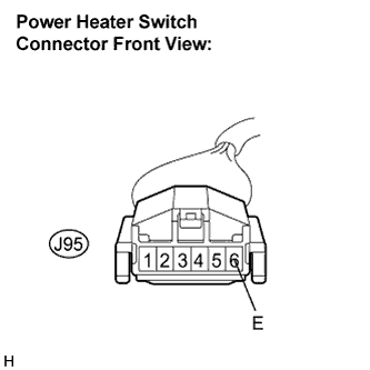 Lexus Is250, Is220D. Gse20 Ale20.Heater.Combustion Type Power Heater System.Combustion Type Power Heater System  Power Heater Switch Circuit