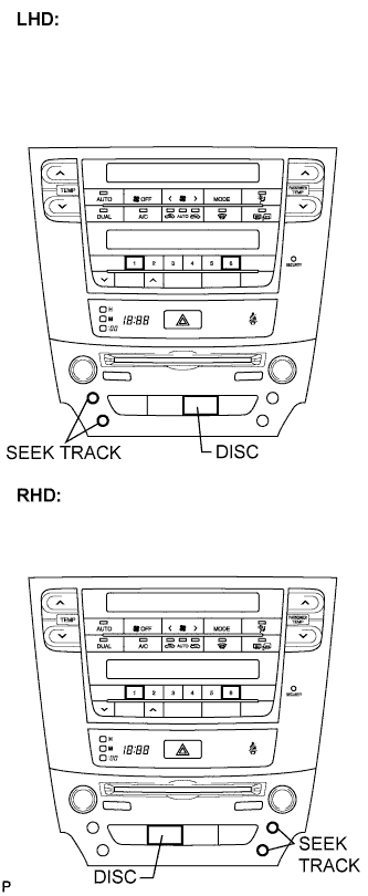 Lexus Is250, Is220D. Gse20 Ale20.Audio Visual.Audio And Visual System.Audio And Visual System  Dtc Check / Clear