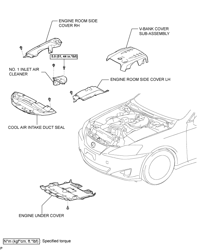 Lexus Is250, Is220D. Gse20 Ale20.Air Conditioning.Air Conditioning System.Condenser  Components