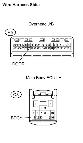 Lexus Is250, Is220D. Gse20 Ale20.Lighting.Lighting System.Lighting System  Interior Light Switch Signal Circuit