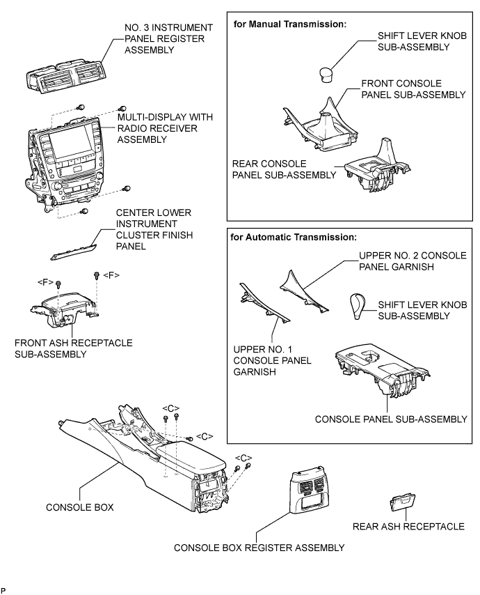 Lexus Is250, Is220D. Gse20 Ale20.Navigation.Navigation System.Navigation Antenna  Components