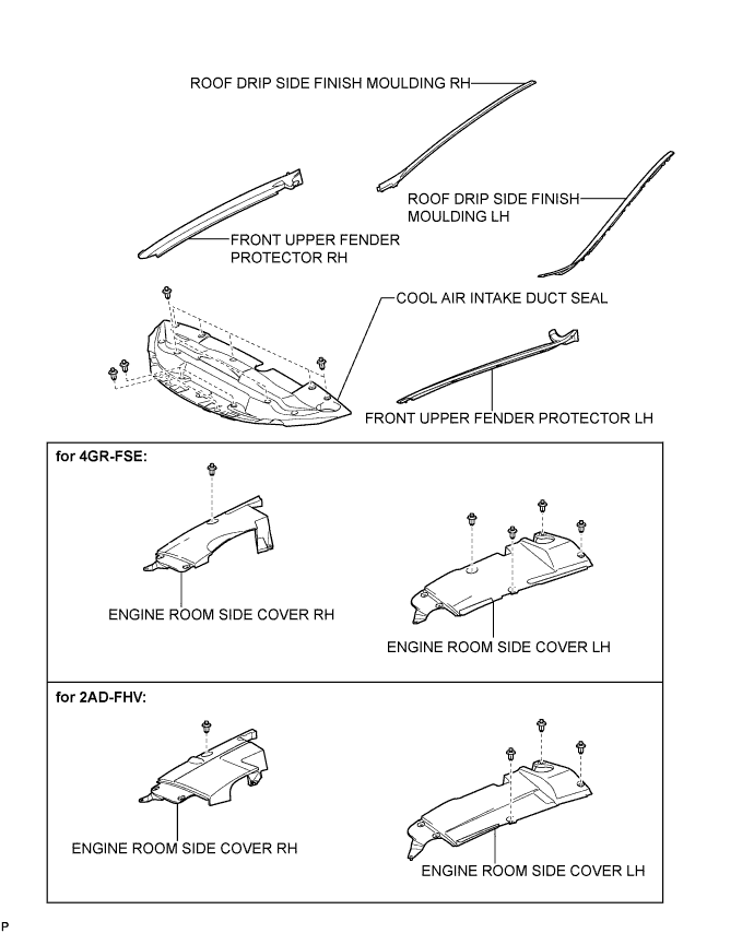 Lexus Is250, Is220D. Gse20 Ale20.Wiper And Washer.Wiper And Washer System.Front Wiper Motor  Components