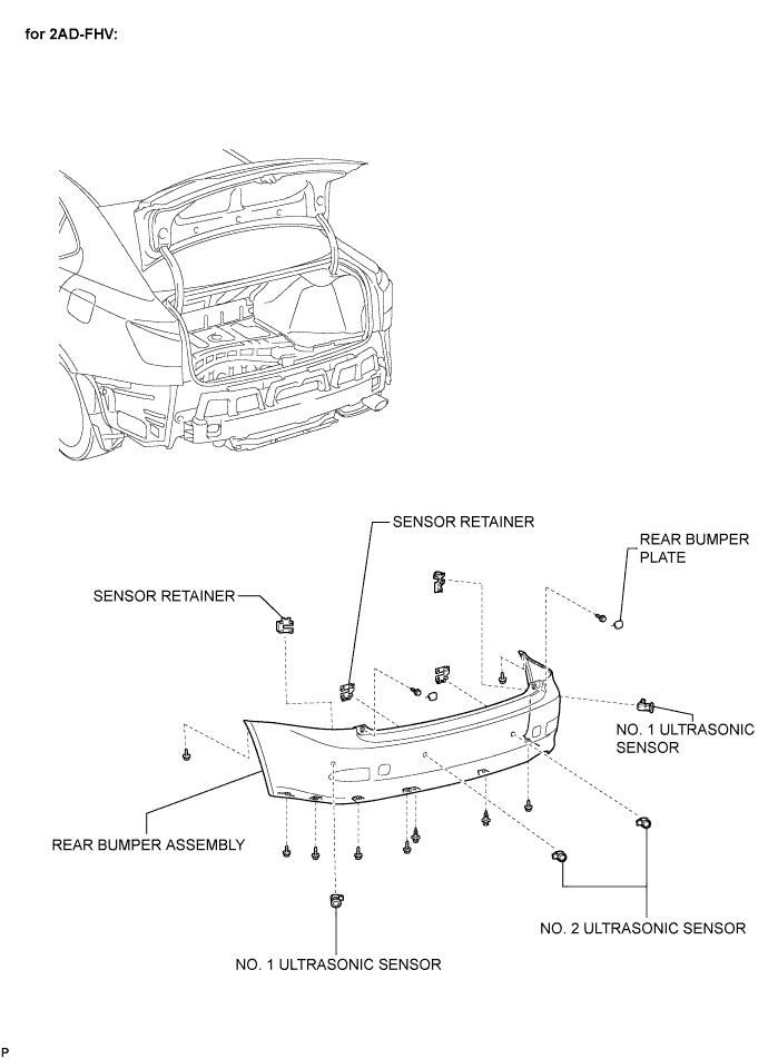Lexus Is250, Is220D. Gse20 Ale20.Park Assist Monitoring.Clearance Sonar System.Ultrasonic Sensor  Components