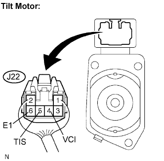 Lexus Is250, Is220D. Gse20 Ale20.Steering Column.Steering System.
Dtc
  B2610  Tilt Position Sensor Or Tilt Motor Circuit Malfunction