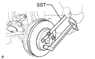 Lexus Is250, Is220D. Gse20 Ale20.Brake.Brake System.Front Brake  Inspection