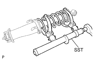 Lexus Is250, Is220D. Gse20 Ale20.Suspension.Suspension System.Rear Shock Absorber  Removal