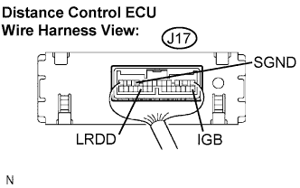 Lexus Is250, Is220D. Gse20 Ale20.Cruise Control.Cruise Control System.
Dtc
  U0235  Lost Communication With Cruise Control Front Distance Range Sensor