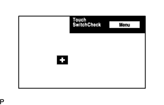 Lexus Is250, Is220D. Gse20 Ale20.Navigation.Navigation System.Navigation System  Touch Panel Switch Does Not Function