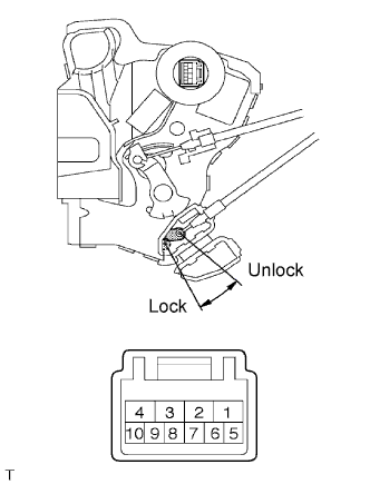 Toyota Fortuner. Ggn50, 60 Kun51, 61 Tgn51 Lan50.Door Lock.Front Door Lock.Front Door Lock  Inspection